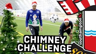 SaintsXmas  DAY 18 Chimney Challenge with Stekelenburg Wanyama amp Martina [upl. by Emoryt]