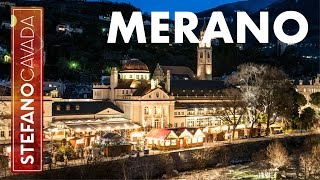 Il mercatino di Natale di Merano  NATALE IN ALTO ADIGE [upl. by Lucian663]