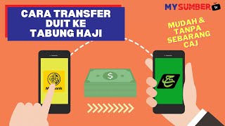 Cara Transfer Duit Ke Tabung Haji Daripada Akaun Bank Tanpa Caj Menggunakan THiJari amp JomPay [upl. by Esinned]