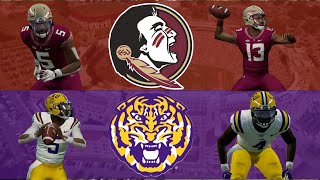 LSU visits FSU for a Top 5 SEC Matchup I FSU CFB Revamped Dynasty I 2023 Rosters I Ep 6 [upl. by Kenti]