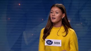 Amanda Ilic  Rolling in The Deep av Adele hela audition 2019  Idol Sverige TV4 [upl. by Attebasile196]