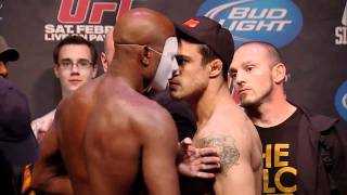 Silva vs Belfort  The Staredown [upl. by Bywaters]