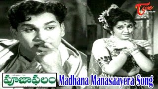 Pooja Phalam Movie Songs  O Madhana Manasaayera  ANR  LVijayalakshmi [upl. by Adriaens669]