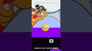 Poor Freddy and Gregory 😥😨😭😭😭  SlimeCat  Bouncing Square fnaf [upl. by Ainoek970]