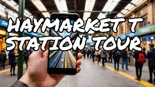 Explore Haymarket T Station Inside Look at Orange Line 4K Tour [upl. by Greenwell930]