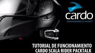 Tutoriales Corver  Funcionamiento Cardo Scala Rider Packtalk [upl. by Clement]