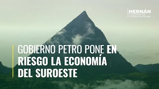 Petro por medio del MinAgricultura⁩ quiere DESTRUIR la vocación económica del SUROESTE DE ANTIOQUIA [upl. by Rhodie58]