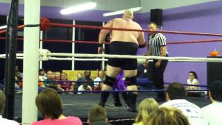 Bull Bronson Vs The Tornado 51212 NWA Warriors of Wrestling Federation [upl. by Alenoel]