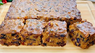 Best Christmas Fruit Cake Recipe 🎄 My Mom Makes This Delicious Christmas Cake Every Year  Plum Cake [upl. by Meghan961]