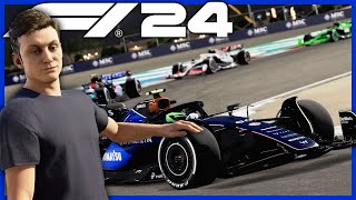 THE NEW MAN AT WILLIAMS  F1 24 Career Mode Episode 1 [upl. by Annaet]