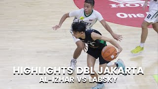 GAME HIGHLIGHTS LABSKY KEBAYORAN VS ALIZHAR JAKARTA Beautiful Basketball From AlIzhar [upl. by Brabazon]