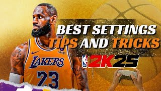 Best Settings Tips amp Tricks in NBA 2K25NEW SHOT TIMING PROFILE [upl. by Dimitris]