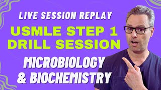 USMLE Step 1 Drill Session LIVE Replay [upl. by Ries]