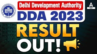 DDA Result 2023  DDA Result 2023 Kaise Dekhe How to Check DDA Result 2023 [upl. by Jovitta]