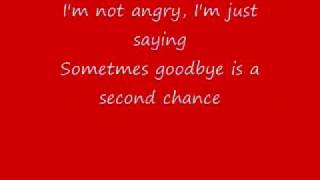 Second ChanceShinedown Lyrics [upl. by Nnyleuqaj]