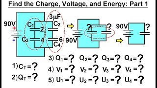 Physics  EampM Ch 391 Capacitors amp Capacitance Understood 25 of 27 Q V Energy Part 1 [upl. by Zurn]