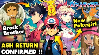 Ash Ketchum Return Confirmed  New Poster Ash amp Serena Returns Together  Will Ash Ketchum return [upl. by Sabra]