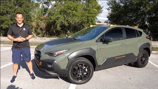 Is the 2024 Subaru Crosstrek Wilderness a better SUV than a Compass Trailhawk [upl. by Agler335]