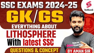 GK GS for SSC Exams 202425  Lithosphere Important Questions  By Aman Sir [upl. by Livvyy341]