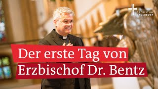 Tag eins im Rückblick mit dem neuen Paderborner Erzbischof Dr Udo Markus Bentz [upl. by Reena792]