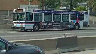 Calgary Transit 2005 New Flyer D40LF 7926 on Route 304 Max Yellow Woodpark [upl. by Iarised]