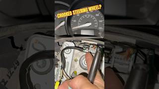 NEED TO ALIGN YOUR STEERING WHEEL [upl. by Ardie]