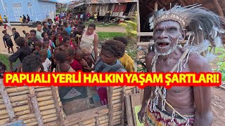 PAPUALI YERLİ HALKIN YAŞAM ŞARTLARIPAPUALI KABİLE REİSİ KAKE VE AİLESİNE TÜRK DESTEĞİ endonezya [upl. by Yelad]