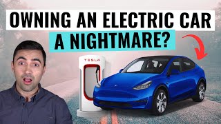 10 MAJOR PROBLEMS With Electric Cars You Must Know Before Buying One [upl. by Dacey940]