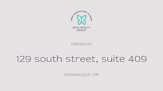 129 South St 409  Gananoque  Ontario [upl. by Tutt]