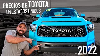 🟢PRECIOS DE TROCAS TOYOTA en US🇺🇲 [upl. by Megargee]