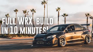 Building a Subaru WRX IN 10 MINUTES AMAZING TRANSFORMATION [upl. by Castle]