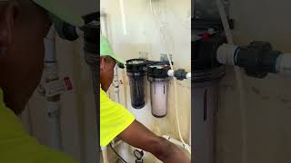 New filter system setup by Steve’s plumbing [upl. by Douglass]