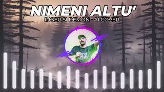 NIMENI ALTU  INGER SI DEMON Ai Cover  Ballad Folk Melancholic [upl. by Sybille977]