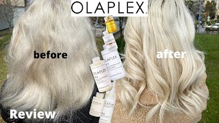 Olaplex BEFORE and AFTER Review  Olaplex No 0  No 3  No 4  No 5  No 6  No 7 [upl. by Anjanette47]