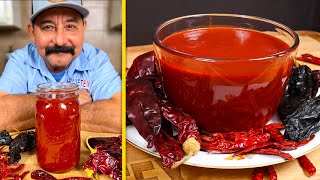 Mexican RED CHILE SAUCE Recipe for Tamales Enchiladas Asado Chili con Carne amp More [upl. by Carson]