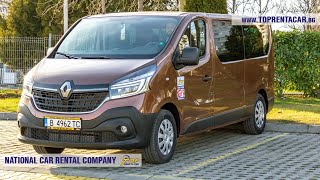 Renault Trafic 20192021 passenger  Quick Review from Top Rent A Car Bulgaria [upl. by Nivre]