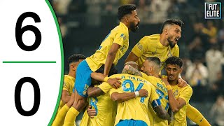 Al Nassr vs Inter Miami 60 Highlights amp Goals  Cristiano RONALDOs Team Destroys MESSIs Team [upl. by Saideman]