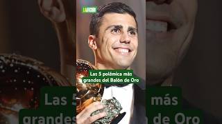 Las 5 polémicas más grandes en la ceremonia del Balón de Oro [upl. by Gilford]