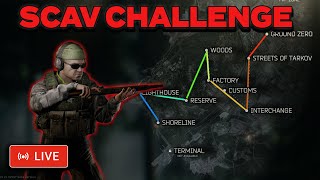 Scav Marathon Challenge amp Kappa Tasking  Escape From Tarkov [upl. by Marleah354]