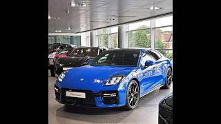 Panamera 4 EHybrid finished in striking Lugano Blue 🌊 porsche porschewestlondon porschepanamera [upl. by Miah]