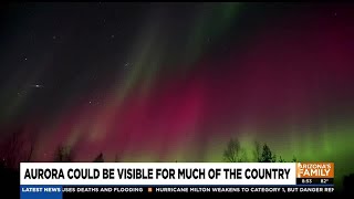 Geomagnetic storm could make aurora visible in US disrupt power grid [upl. by Margeaux489]