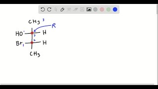 Convert the Fischer projection to a perspective formula [upl. by Trude]