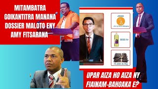 Union Pro Andry Rajoelina UPAR MITAMBATRA IREO GOIKANTITRA SY IREO HO VERY TOMBOTSOA [upl. by Polik765]