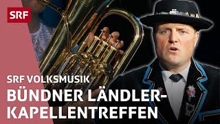 Konzert Bündner Ländlerkapellentreffen 2024  Potzmusig  Volksmusik  SRF [upl. by Eimak]