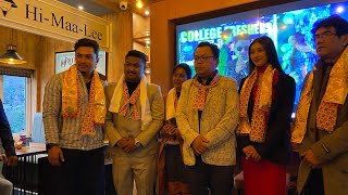 New Nepali film 🎥 College Diary ko songs launch event ma dherai Ramilo vyo 🤗 [upl. by Niatirb]