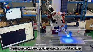 5axis automatic laser welding machine  metal welding [upl. by Daly]