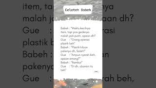 Belang dh jokes betawi lawakbetawi lucu tebaktebakan ngakak lawak shortvideo celotehbabeh [upl. by Nevaj625]