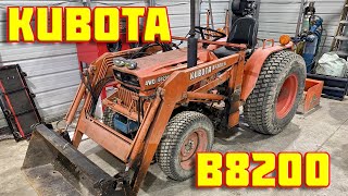 Starting to Fix a Broken Kubota B8200 [upl. by Ymia]