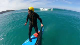 Starboard ACE SUP foiling Cilento [upl. by Inoy]