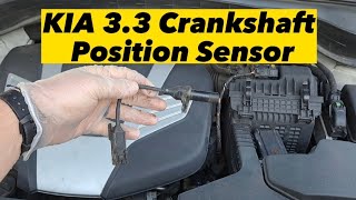 IT FINALLY RUNS  20142020 KIA Crankshaft Position Sensor Replacement [upl. by Knoll]